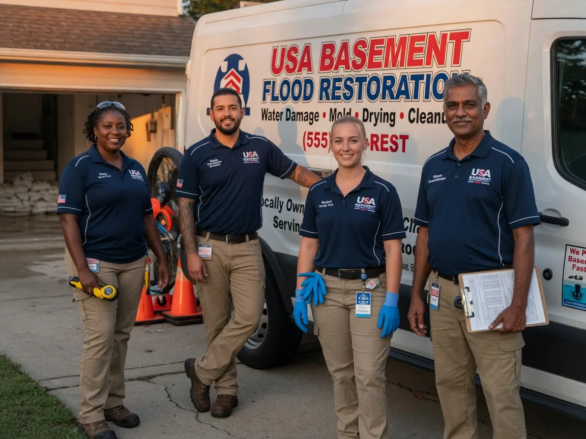 Basement Flood Cleanup company in Montgomery, LA