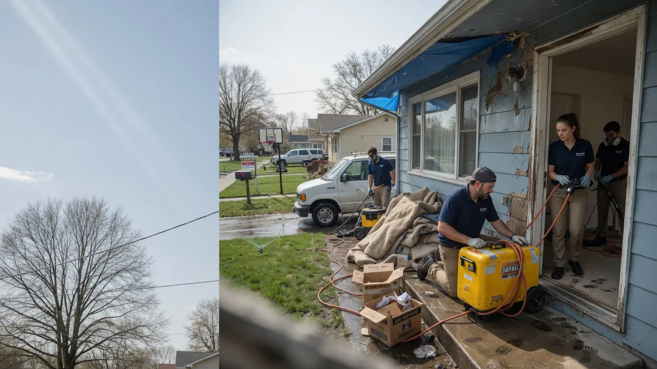 Basement Flood Cleanup in Montgomery, LA near me